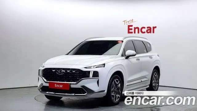Hyundai The New Santa Fe 2023 Белый из Кореи