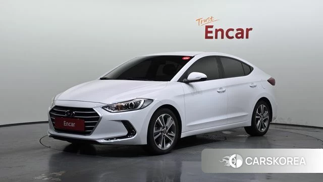 Hyundai Avante AD 2018 Белый из Кореи
