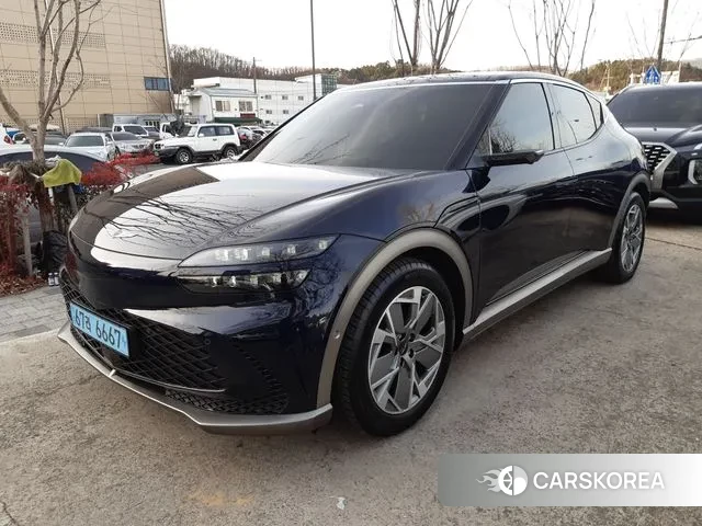 Genesis GV60 2023 Синий из Кореи