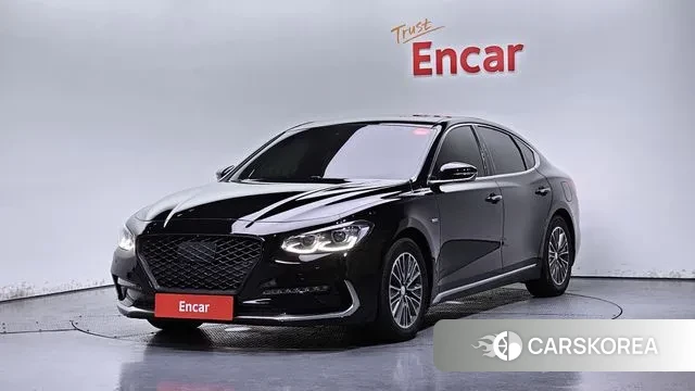 Hyundai Grandeur IG Hybrid 2018 Черный из Кореи