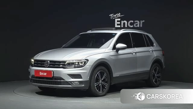 Volkswagen Tiguan second Generation 2020 Серебряный из Кореи