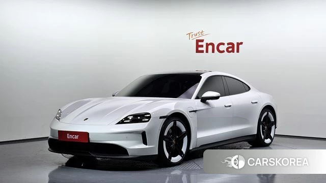 Porsche Taycan 2024 Белый из Кореи