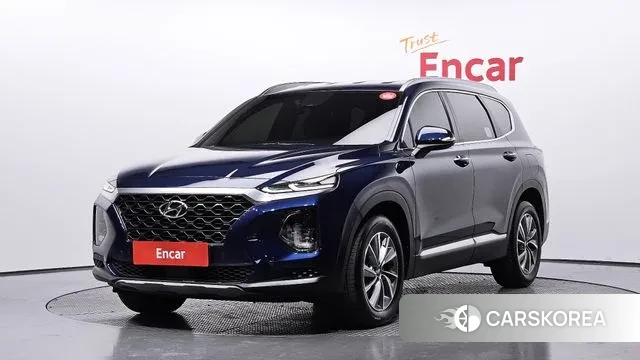 Hyundai Santa Fe TM 2019 Синий из Кореи