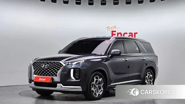Hyundai Palisade 2021 Серый из Кореи