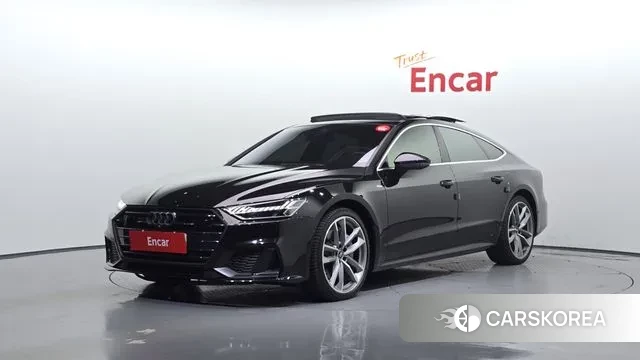 Audi A7 (4K) 2020 Черный из Кореи