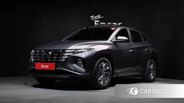 Hyundai Tucson Hybrid (NX4) 2022 Серый из Кореи