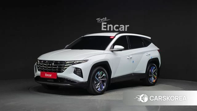 Hyundai Tucson Hybrid (NX4) 2022 Белый из Кореи
