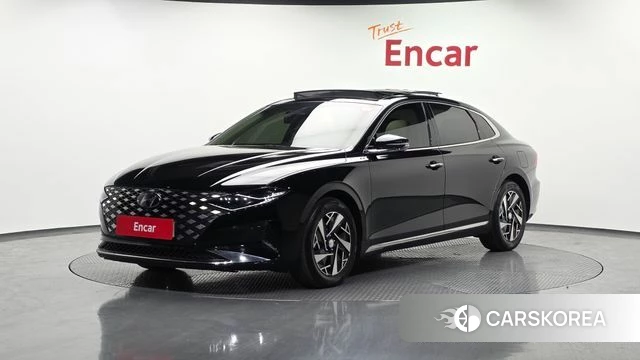 Hyundai The New Grandeur IG Hybrid 2022 Черный из Кореи
