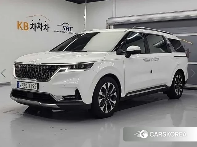 Kia Carnival 4th generation 2022 Белый из Кореи