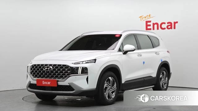 Hyundai The New Santa Fe 2023 Белый из Кореи