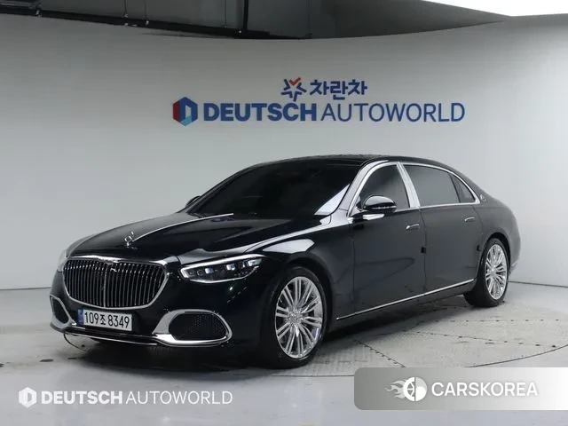 Mercedes-Benz S-Class W223 2022 Темно-зеленый из Кореи