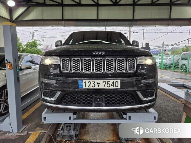 Jeep Grand Cherokee 2021 Черный из Кореи