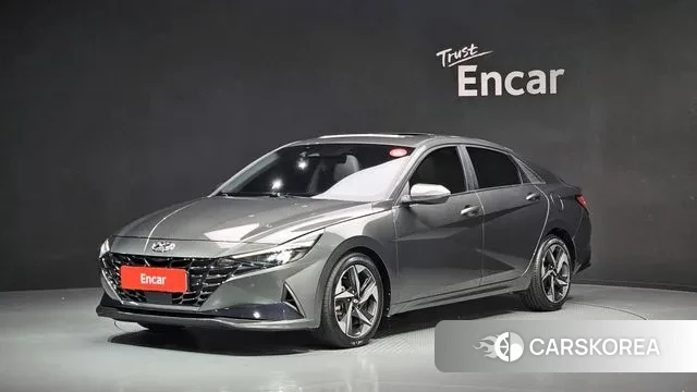 Hyundai Avante (CN7) 2020 Серый из Кореи