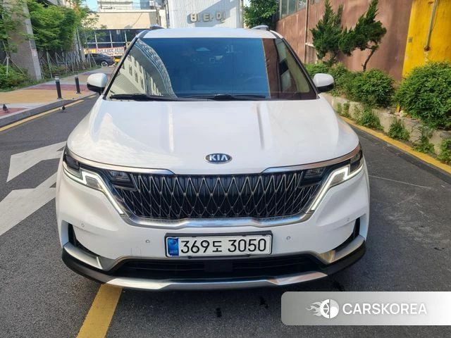 Kia Carnival 4th generation 2021 Жемчужный цвет из Кореи