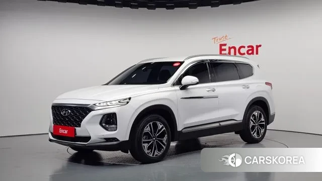 Hyundai Santa Fe TM 2019 Белый из Кореи