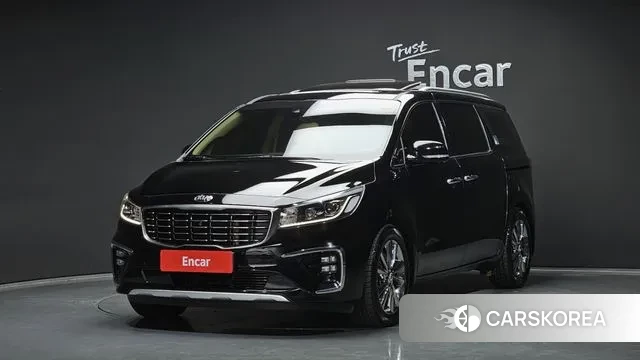 Kia The New Carnival 2018 Черный из Кореи