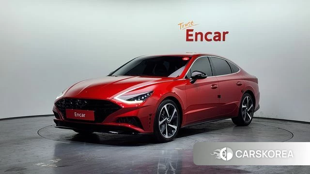 Hyundai Sonata (DN8) 2020 Красный из Кореи