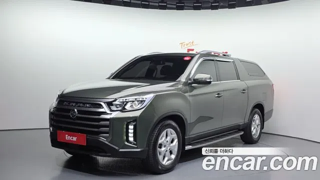 Ssangyong The New Rexton Sports Cannes 2023 Темно-зеленый из Кореи