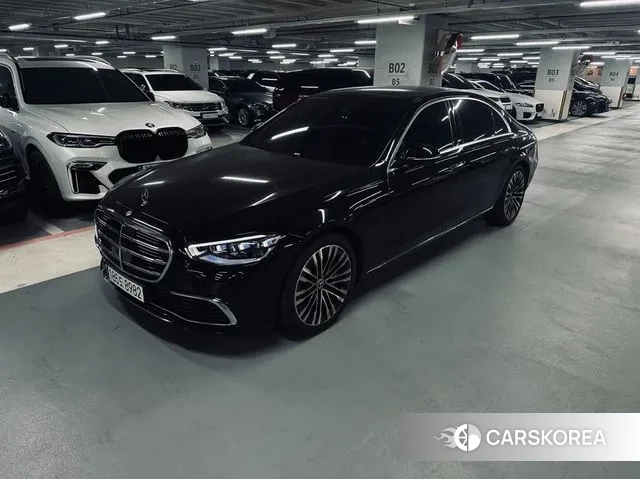 Mercedes-Benz S-Class W223 2023 Черный из Кореи