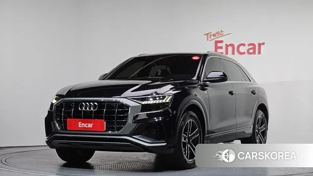 Audi Q8 (4M) 2020 Черный из Кореи