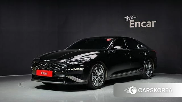 Kia K8 Hybrid 2023 Черный из Кореи
