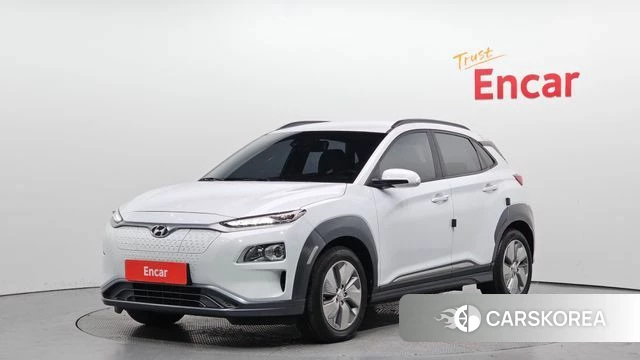 Hyundai Kona Electric 2020 Белый из Кореи