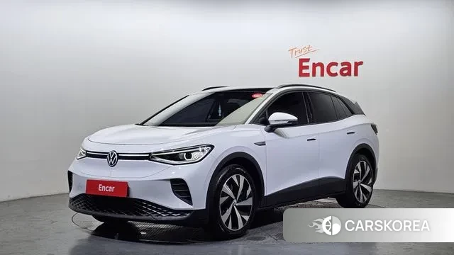 Volkswagen ID.4 2023 Белый из Кореи