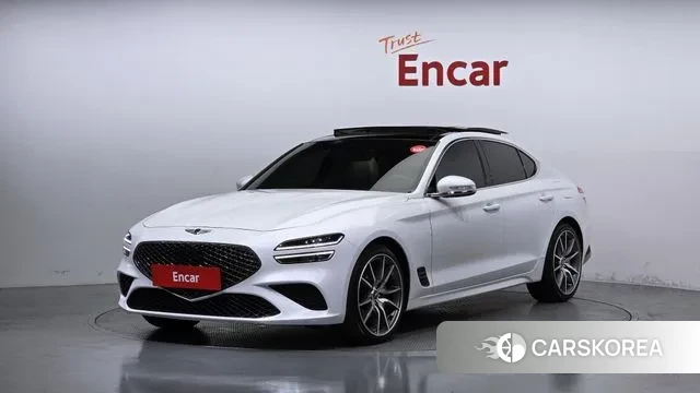 Genesis The New G70 2021 Белый из Кореи