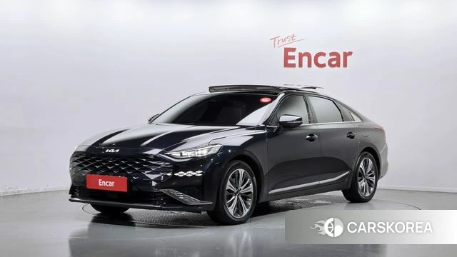 Kia K8 Hybrid 2023 Синий из Кореи