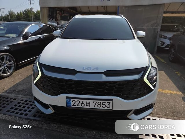 Kia Sportage 5th Generation Hybrid 2024 Жемчужный цвет из Кореи