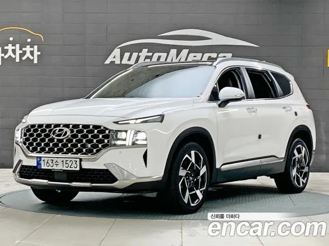 Hyundai The New Santa Fe 2022 Жемчужный цвет из Кореи