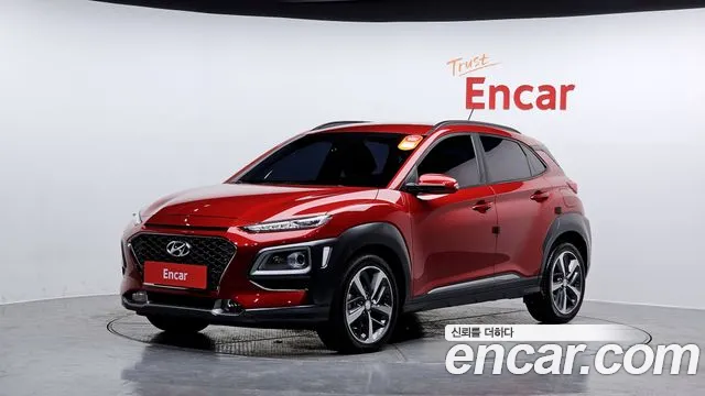 Hyundai Kona 2019 Красный из Кореи