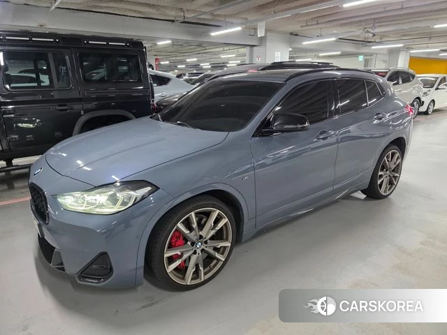 BMW X2 (F39) 2021 Серебристо-серый из Кореи
