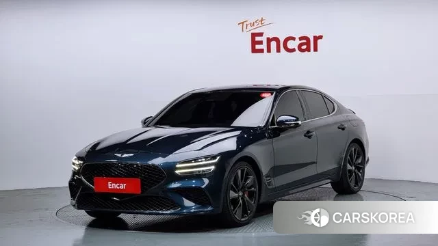 Genesis The New G70 2021 Синий нефрит из Кореи