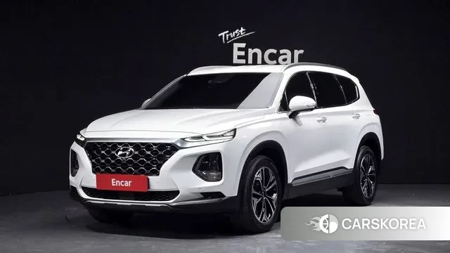 Hyundai Santa Fe TM 2019 Белый из Кореи