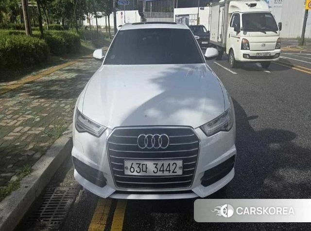 Audi New A6 2018 Белый из Кореи