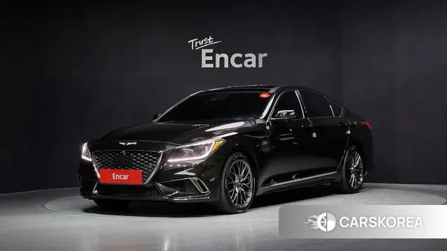 Genesis G80 2018 Черный из Кореи