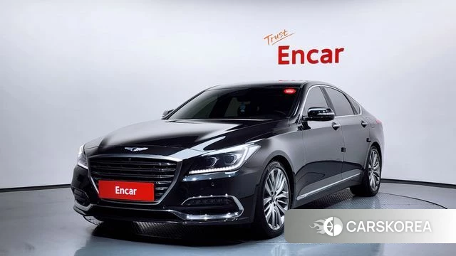 Genesis G80 2018 Черный из Кореи