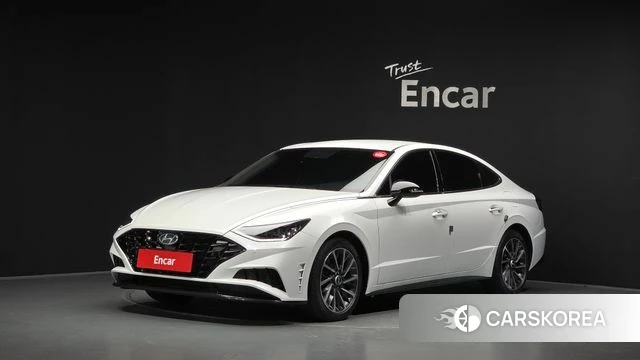 Hyundai Sonata (DN8) 2021 Белый из Кореи