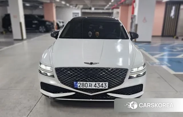 Genesis G80 (RG3) 2021 Белый из Кореи