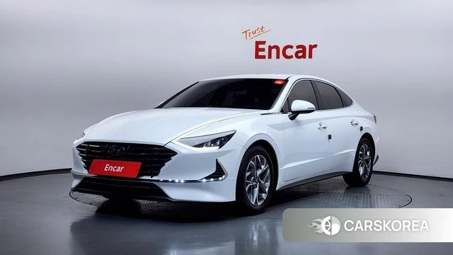 Hyundai Sonata (DN8) 2019 Белый из Кореи