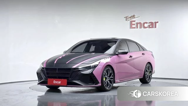 Hyundai Avante (CN7) 2022 Розовый из Кореи