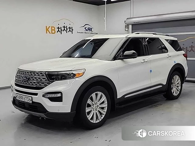Ford Explorer 6th Generation 2019 Белый из Кореи