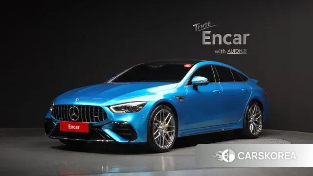 Mercedes-Benz AMG GT 2023 Небесно-голубой из Кореи