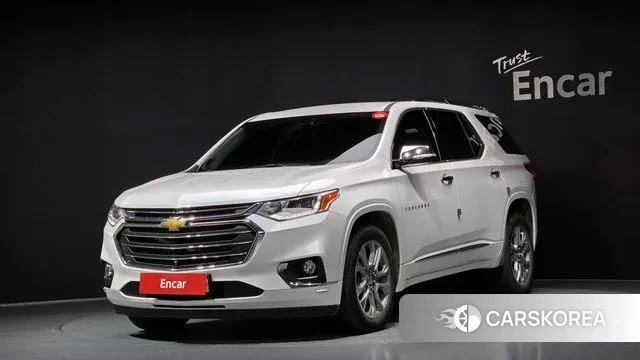 Chevrolet (GM Daewoo) Traverse 2020 Белый из Кореи