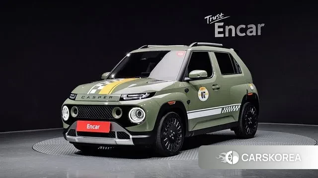 Hyundai Casper 2023 Темно-зеленый из Кореи