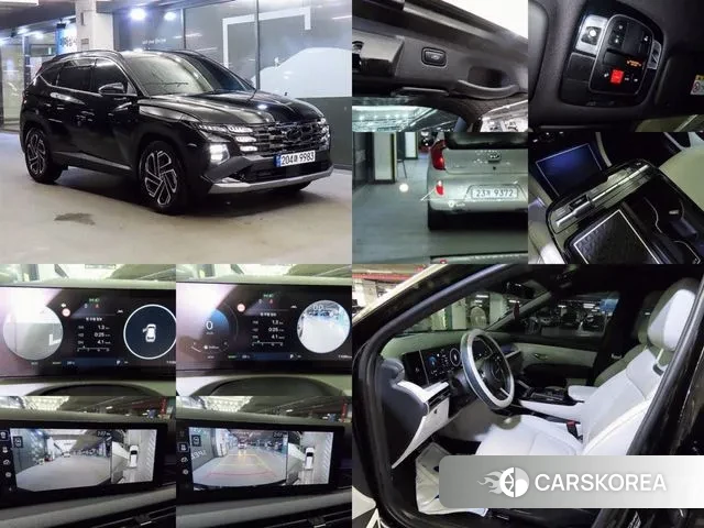 Hyundai The New Tucson Hybrid (NX4) 2024 Черный из Кореи