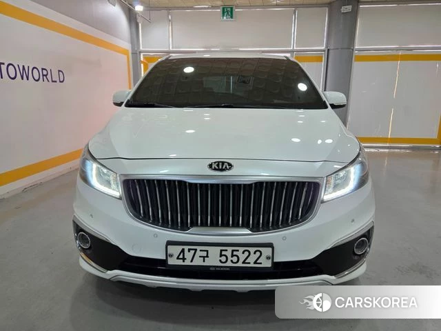 Kia All New Carnival 2018 Белый из Кореи