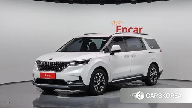 Kia Carnival 4th generation 2021 Белый из Кореи
