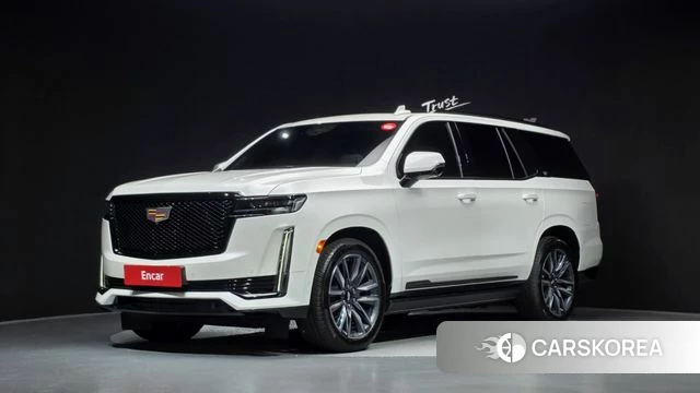 Cadillac Escalade 5th Generation 2021 Белый из Кореи